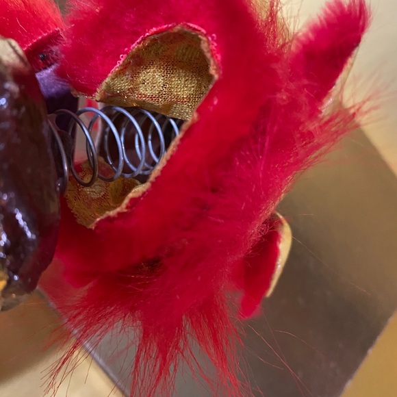 CHINESE DANCING LION DRUM NEW YEAR FESTIVAL FOO DOG STATUE BOBBLE STATUE 6” - Picture 11 of 12